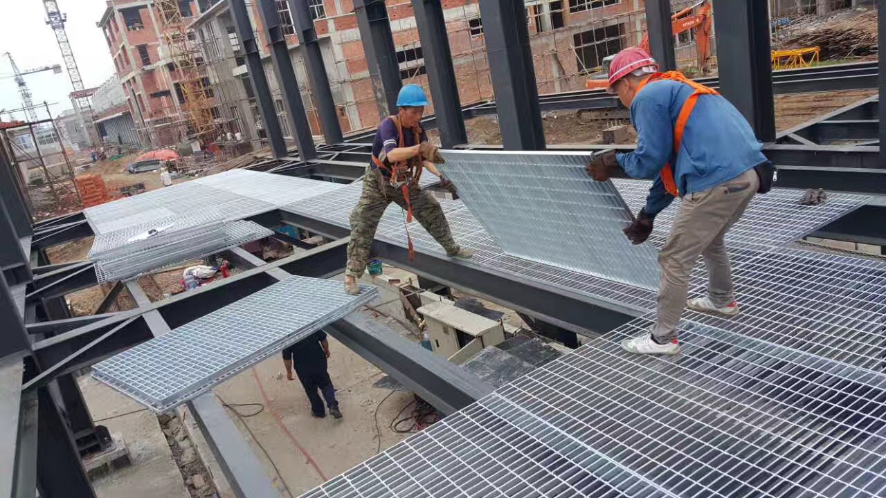 電廠(chǎng)鋼格板安裝