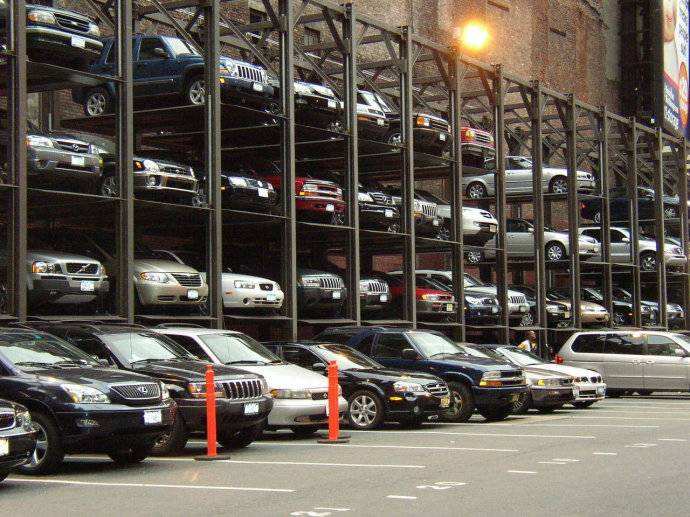 立體車庫停車（泊車）場踏步板立體車庫鋼格柵板