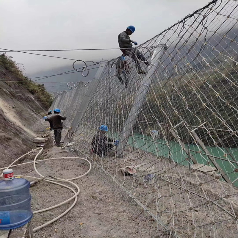 邊坡防護網(wǎng)安裝
